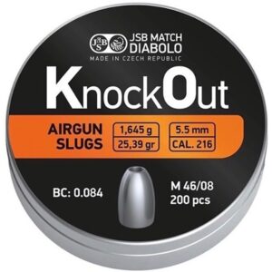 Dijabola JSB KnockOut Slug 5.5mm 1/200 1.645g