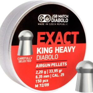 Dijabola JSB Exact King Heavy 6.35 1/150 2.20g
