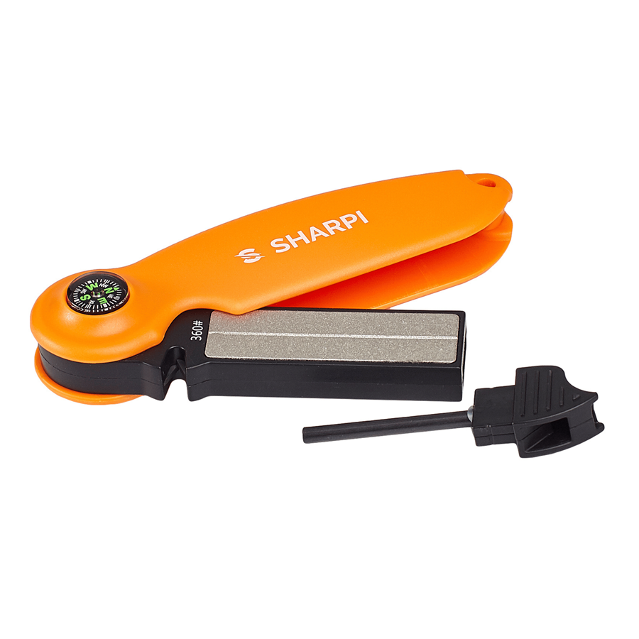 Affûteur Diamant SHARPI 360/600 - Double Grain Pour Couteaux Et Outils - Plaque 200x75 Mm, Durable Et Ergonomique
