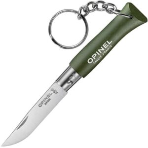 Nož Opinel Inox 4 Colorama tamno zelena