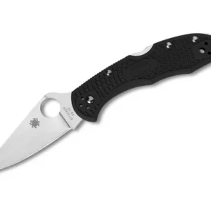 Nož Delica 4 Lightweight Flat Ground Black